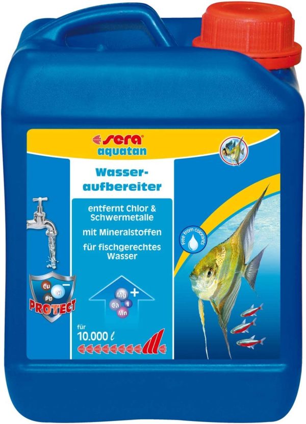 aquatan, Prodotto per Il Trattamento delle acque, Prodotto di Marca con Portata Molto Elevata, dosaggio da 5 ml a 20 Litri, per Acqua Dolce e Marina - immagine 7