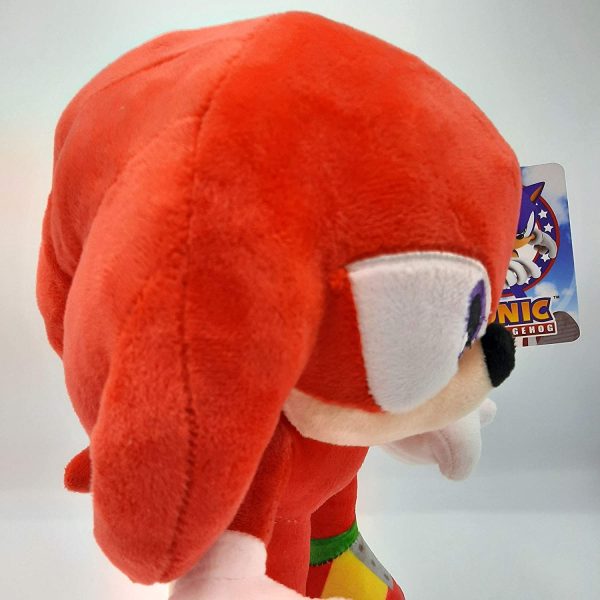 Sonic - Peluche Knuckles The Echidna 11'40 "/ 29cm Colore Rosso qualit?? Super Soft - immagine 2