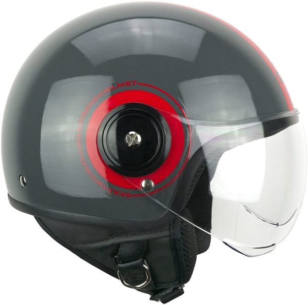 Casco demi jet SKA-P visiera sagomata,