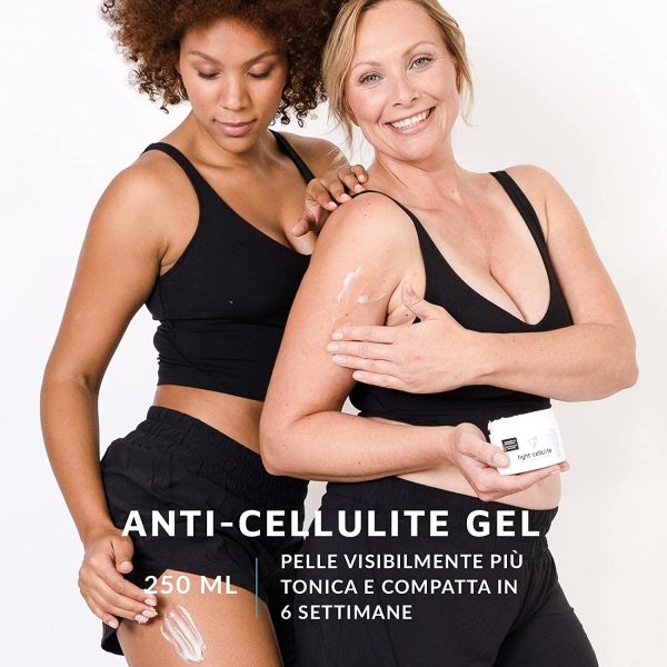 Fight Cellulite | Crema professionale anti-cellulite attivata dal calore | Formula forte con Caffeina e L-Carnitina per una pelle pi?? tonica e compatta | Made in Germany - immagine 5