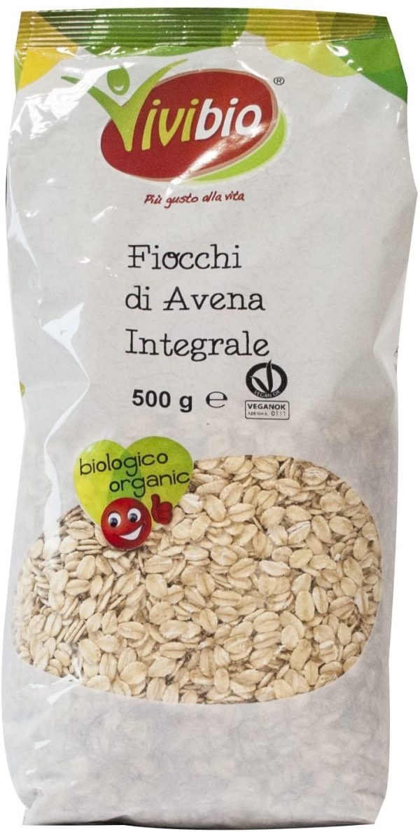 Vivibio Fiocchi di Avena Integrale - 500 gr