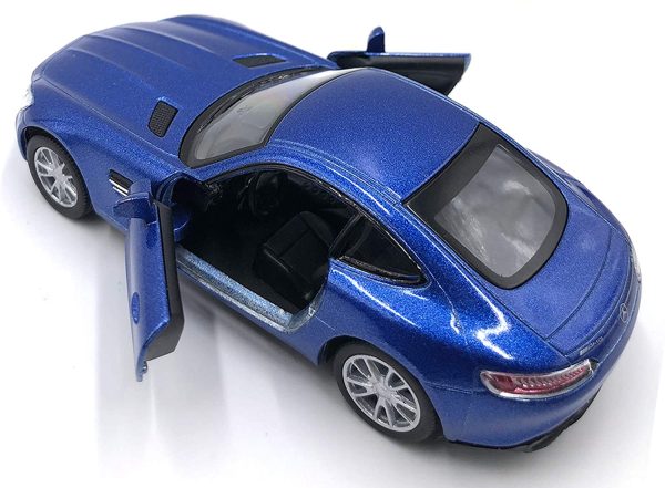 modellismo auto in scala mercedes benz (AMG blu) - immagine 3