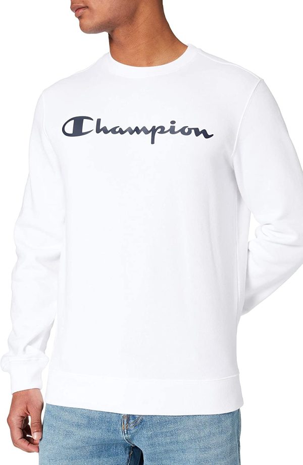 Champion Legacy Classic Logo Crewneck Felpa da Uomo - immagine 3