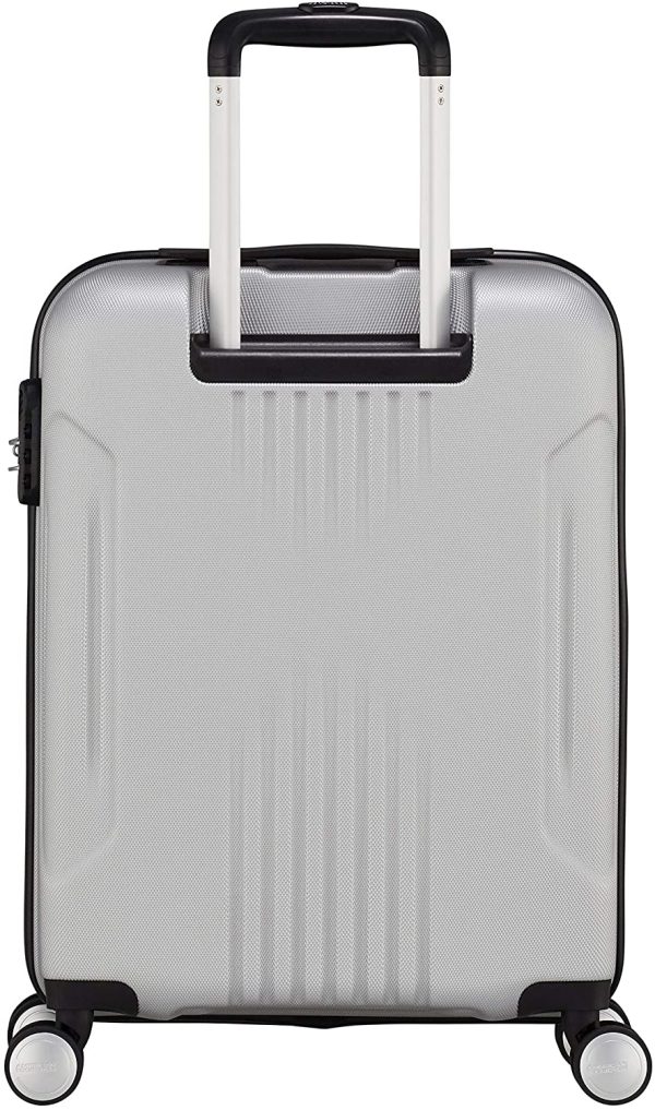 American Tourister Tracklite - Bagaglio a Mano, S (55 cm - 34 Litri), Argento (Silver) - immagine 4