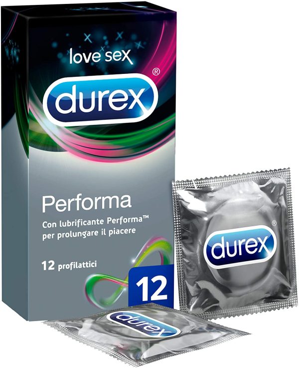 Durex Performa Preservativi Ritardanti, 12 Profilattici - immagine 3