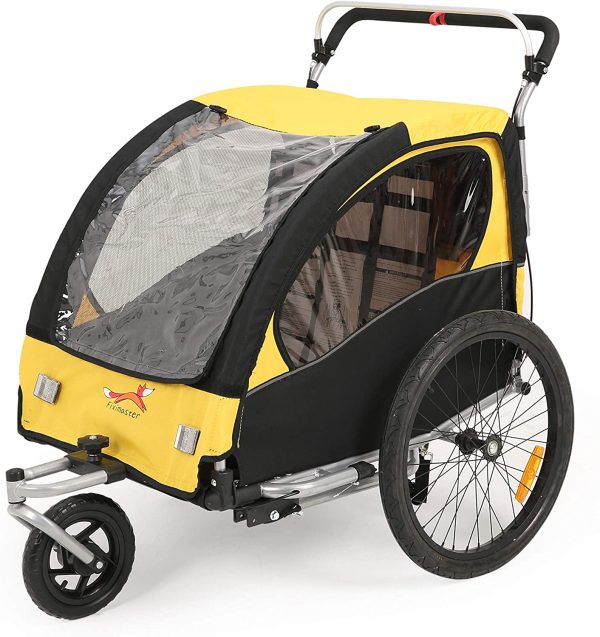 Fiximaster BT502 - Portabici girevole a 360?? per bambini, con maniglia freno e ruota protettore