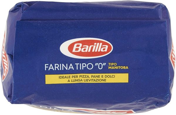 Barilla Farina di Grano Tenero Tipo 0 Tipo Manitoba per Pizza, Pane e Focaccia, 1 Kg - immagine 3