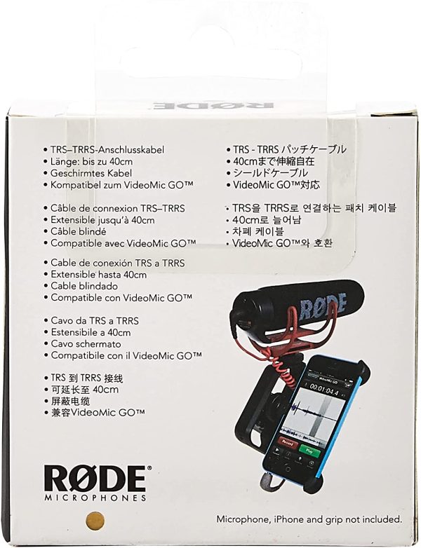 RØDE SC7 Cavo Schermato per Connessione tra Microfono RØDE VideoMic GO a Dispositivi Compatibili con Ingresso TRRS - immagine 2