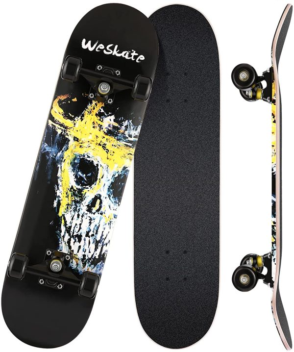 WeSkate Zhs806-3108, Skateboard Principianti Unisex Adulto - immagine 6