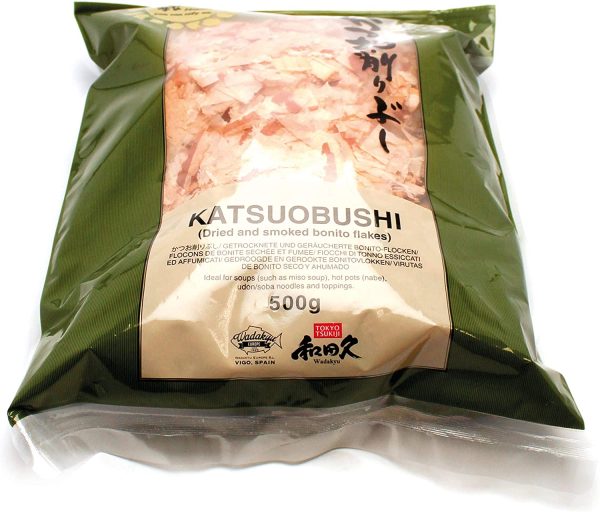 Wadakyu Katsuobushi Standard e Affumicato Scaglie - 500gr