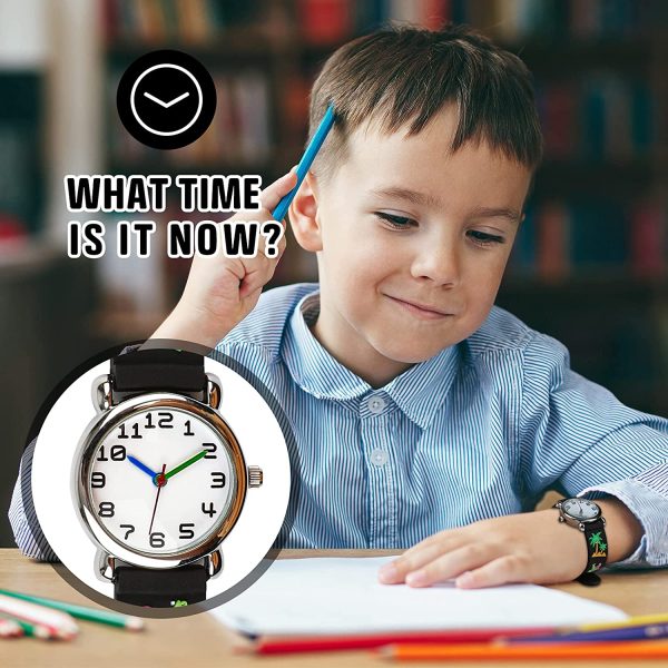 Vinmori Orologio Bambini??orologi colorati per bambini ??Impermeabile 3D Sveglio del Fumetto Orologio da Quarzo Regalo per Bambini Ragazzi e Ragazze - immagine 5