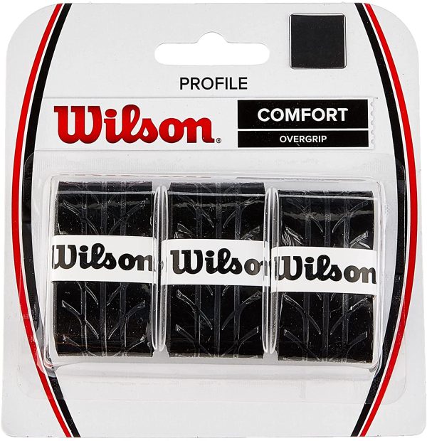 Wilson Profile, Overgrip, 3 Pezzi Unisex Adulto - immagine 2