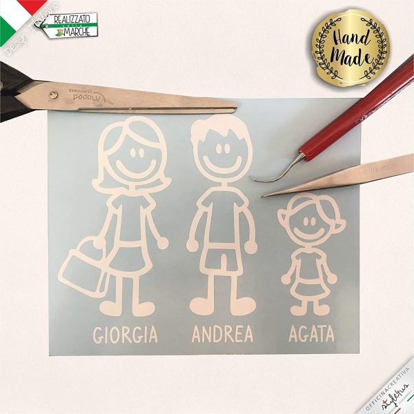 Adesivi personalizzati Famiglia - immagine 7