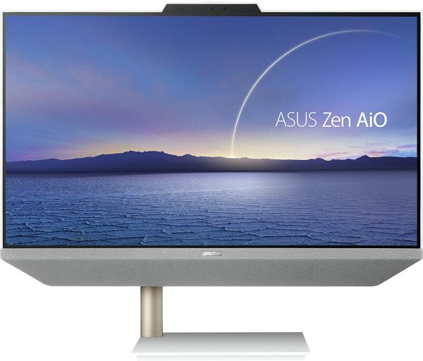 Zen AiO A5401WRPT#B097C6W7J8, Desktop All-in-One con LCD Touchscreen da 23,8" FHD, Intel Core i7-10700T, RAM 16GB DDR4, 512GB SSD PCIE, NVIDIA GeForce MX330 2GB GDDR5, Win 10 Home, Bianco - immagine 3