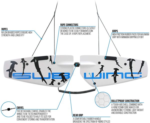 Subwing ?C Per Volare sotto l??Acqua ?C Tavola da Traino sottomarina per Barche - immagine 2