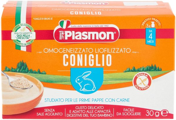 Plasmon Omogeneizzato Liofilizzato Coniglio 3x10g (12 Confezioni) - immagine 7