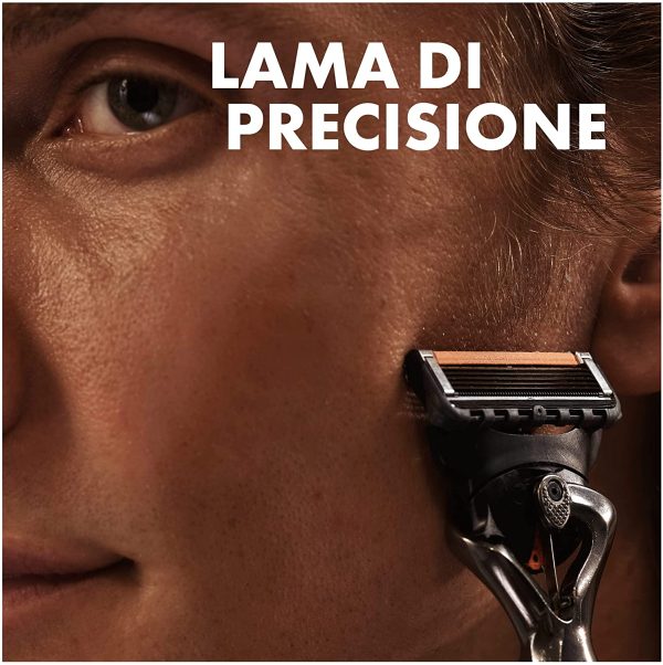 Gillette Fusion 5 Proglide Lamette da Barba, 14 Ricambi (da 5 Lame), Delicatezza Insuperabile con Tecnologia Flexball, Fino a 1 Mese di Rasatura con 1 Lametta - immagine 6