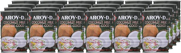 Aroy-D Latte Di Cocco Per Dolci 24X400 Ml. - 9600 g - immagine 2