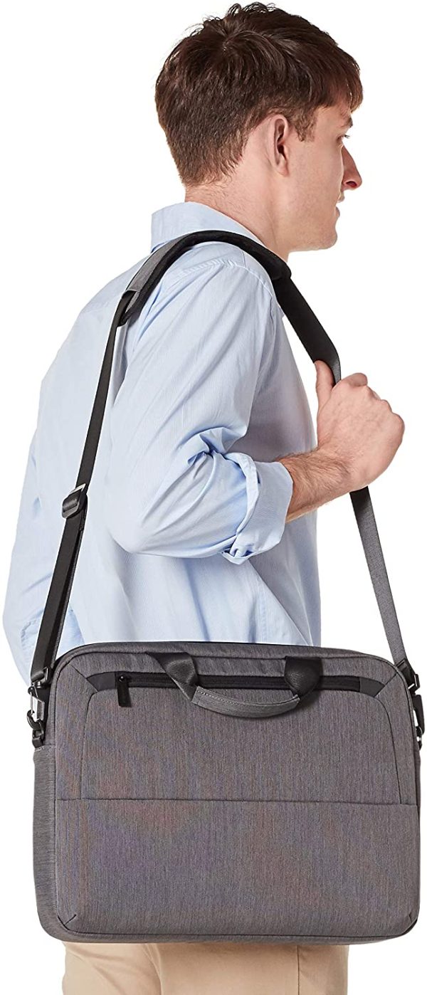 '- borsa professionale per laptop da 15,5??, grigio - immagine 4