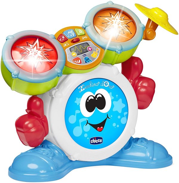 Chicco Primera Batteria per Bambini Strumento Musicale, 00009820100000