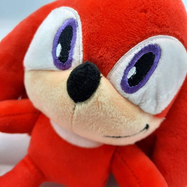 Sonic - Peluche Knuckles The Echidna 11'40 "/ 29cm Colore Rosso qualit?? Super Soft - immagine 5