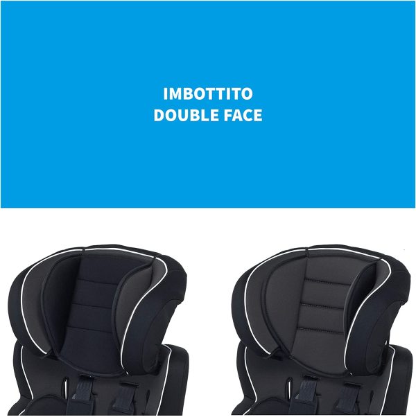 Foppapedretti Babyroad Seggiolino Auto, da 9 a 36 kg, Blu (Marine) - immagine 2