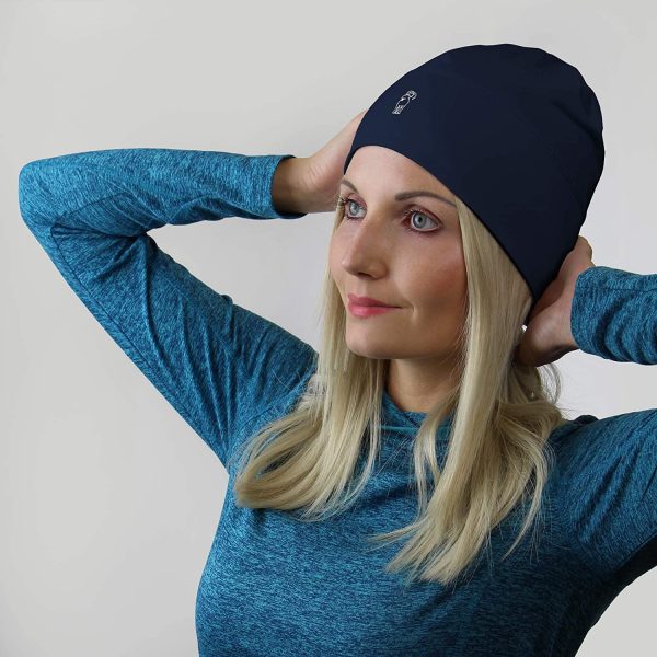 ALPIDEX Berretto Corsa Calcio Sportivo Bici Cappello Running Donna Uomo Skull cap - immagine 5