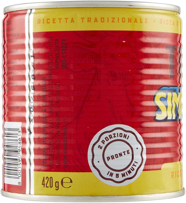 Simmenthal Trippa: Carne in Scatola Bovina con Sugo Ricco e Saporito, 1 Lattina da 420 gr - immagine 2