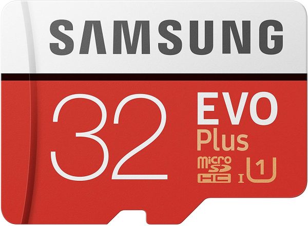 Samsung MB-MC32GA EVO Plus Scheda microSD da 32 GB, UHS-I U1, fino a 95 MB/s, con Adattatore SD, Rosso/Grigio - immagine 5