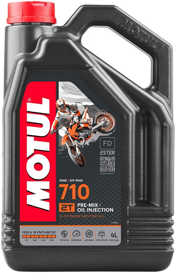 Motul 104035 710 2T, 4 L