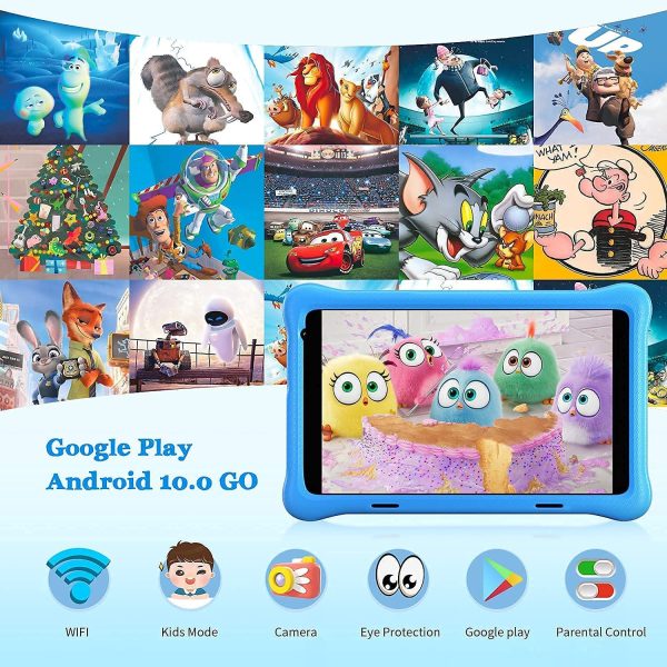 Tablet Bambini 8 Pollici Android 10 kids tablet 2GB+32GB Display IPS FHD Tablet per Bambini - immagine 7