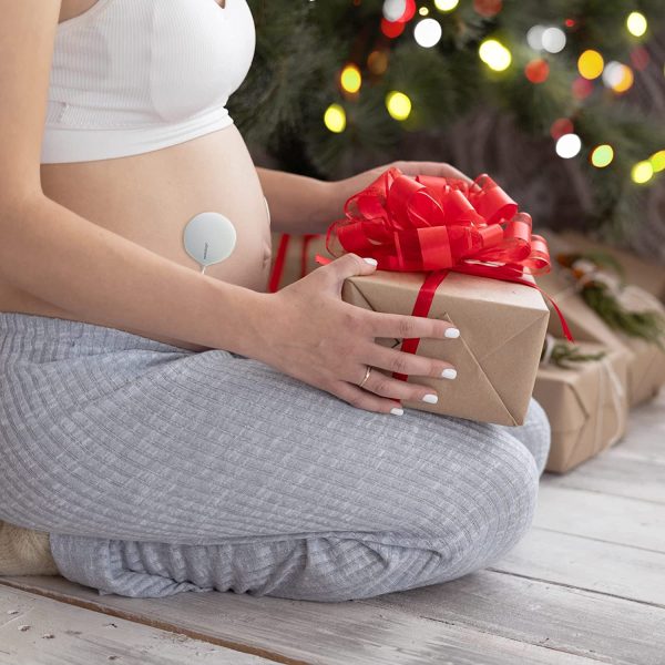 Mosalogic Cuffie per Gravidanza Pancia Bambino con Altoparlante per Riprodurre Musica al Bambino all'interno del Grembo Materno, Regalo per Gravidanza Blu - immagine 6