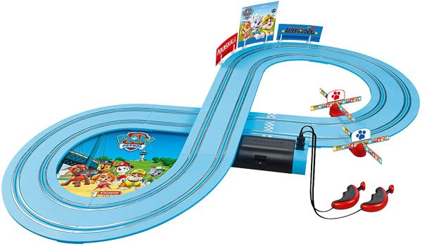 Carrera First Paw Patrol On the Track Pista Da Corsa Elettrica, Multicolore, 39.5 x 30.3 x 12.5 cm - immagine 5