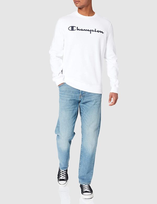 Champion Legacy Classic Logo Crewneck Felpa da Uomo