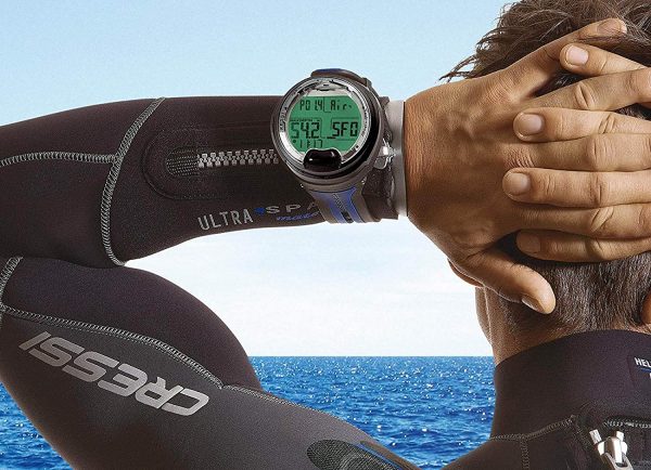 Cressi Leonardo Diving Computer Computer Subacqueo Aria/Nitrox, Modalita Profondimetro, Misura Unica, Unisex Adulto - immagine 2