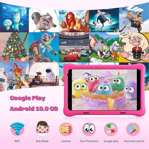 Tablet Bambini 8 Pollici Android 10 kids tablet 2GB+32GB Display IPS FHD Tablet per Bambini - immagine 4