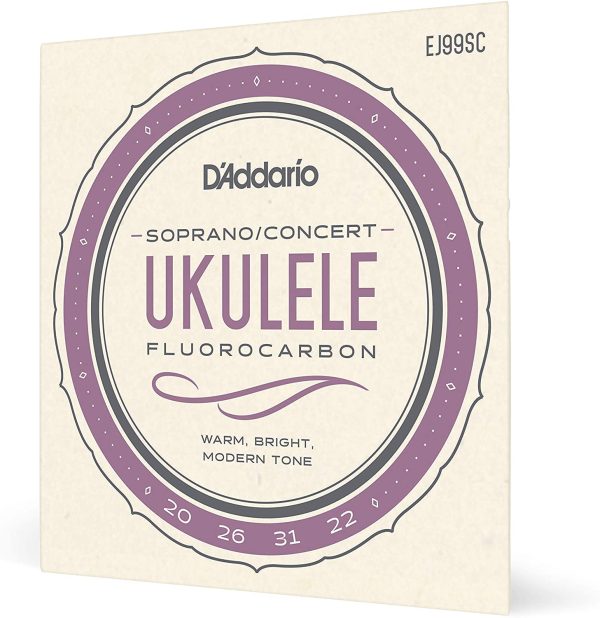 D'Addario EJ99SC Pro-Art?carbon Set per Ukulele Soprano Concert - immagine 4