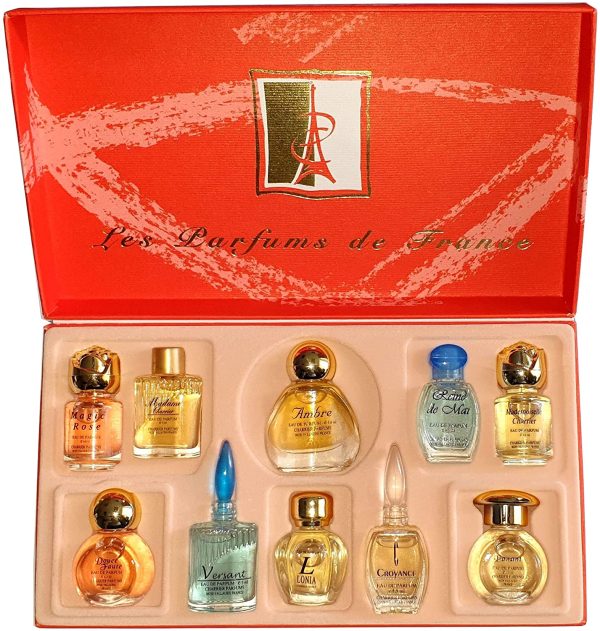 Charrier Parfums - Cofanetto di lusso Top Ten con 10 Eau de Parfum in miniatura 52,7 ml - immagine 3