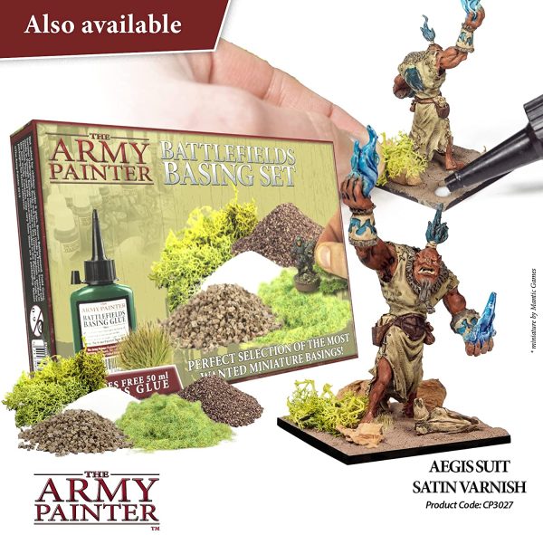 The Army Painter | Aegis Suit Satin Varnish | Spray Smaltante per Pittura di Modellini in Miniatura - immagine 4