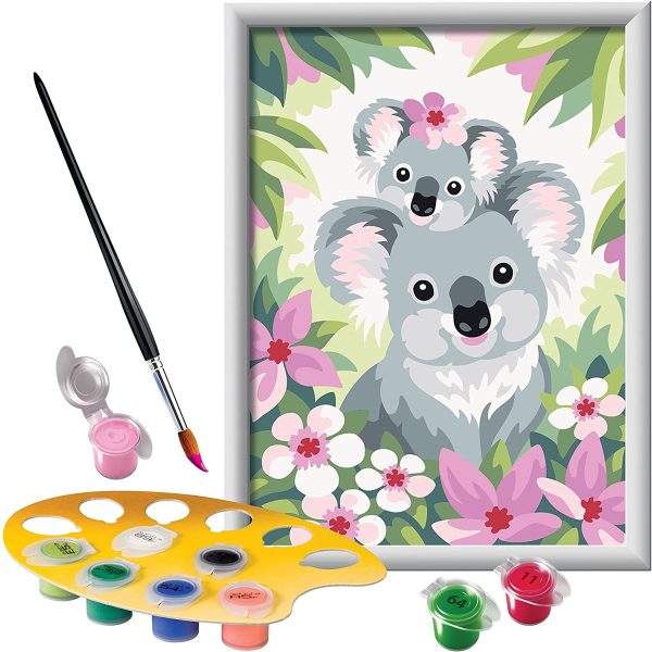 Ravensburger CreArt, Sweet Koala, Gioco Creativo per Bambini, Et?? Raccomandata 9+, Contiene una Tavola Prestampata e un Tracciato che Guida l'Attivit??, 20 x 27 x 5 CM - immagine 8