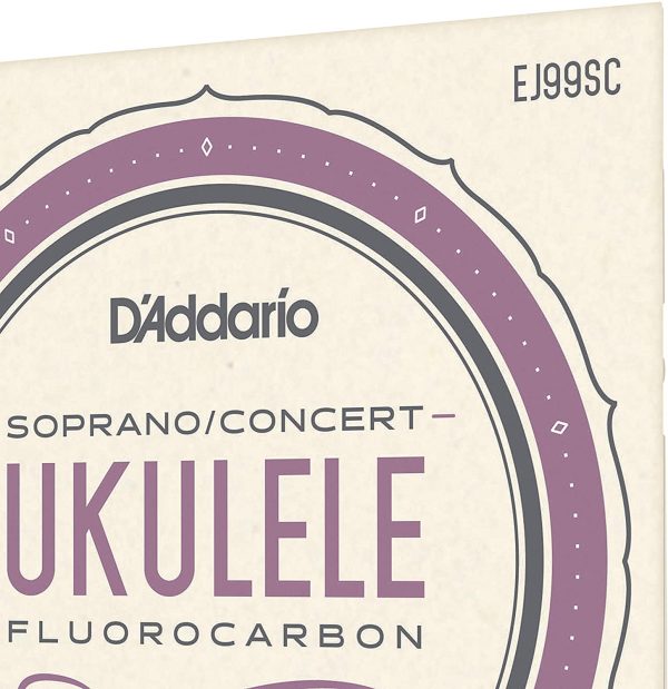 D'Addario EJ99SC Pro-Art?carbon Set per Ukulele Soprano Concert - immagine 2