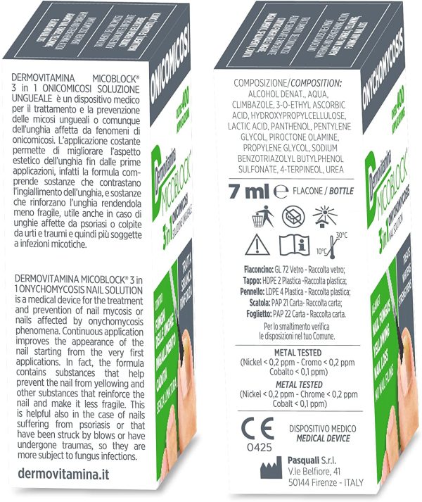 Dermovitamina Micoblock Soluzione Ungueale, 7ml - immagine 5