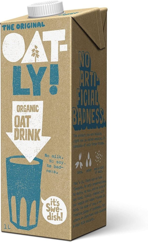 Oatly | Oatly Oat Drink Organic | 6 x 1L