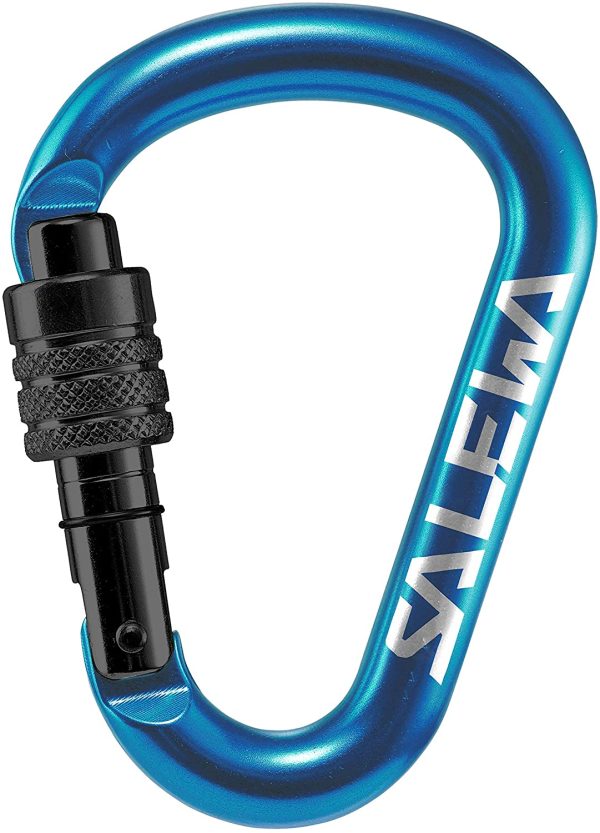 SALEWA HMS Screw G2, Carabiner Unisex-Adult, Blue, Uni - immagine 2