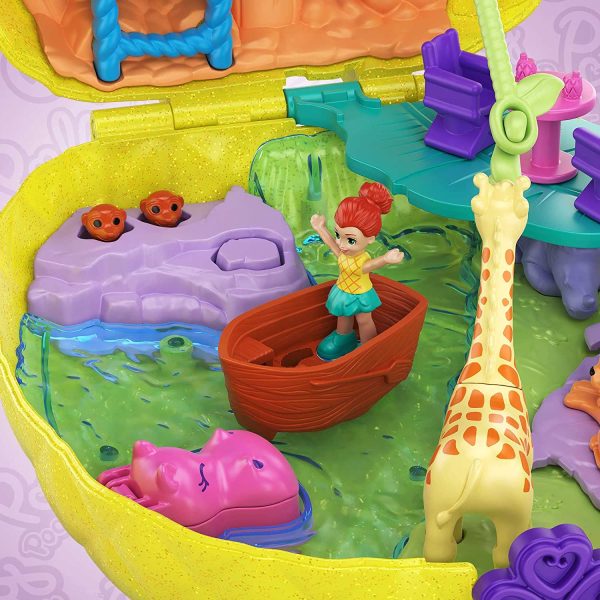 Polly Pocket- Cofanetto Borsetta dei Segreti Ananas Polly Giocattolo per Bambini 4+Anni, GKJ64 - immagine 6