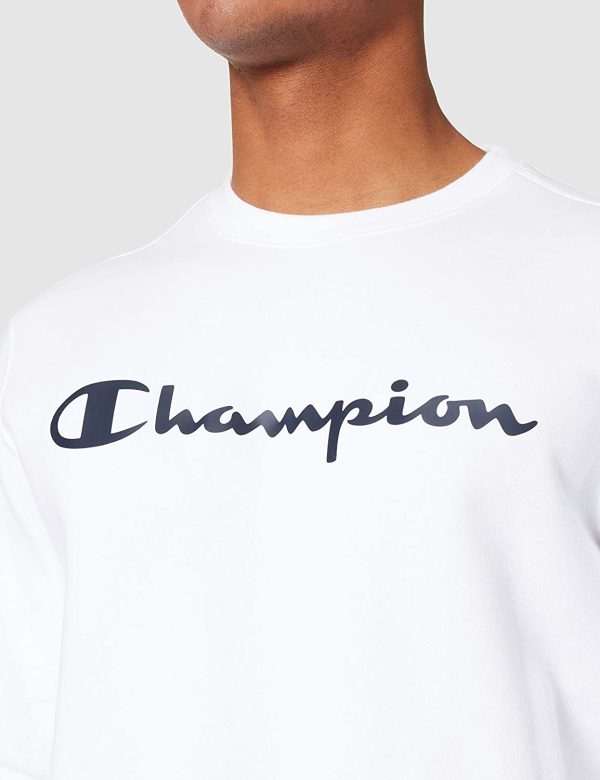 Champion Legacy Classic Logo Crewneck Felpa da Uomo - immagine 4