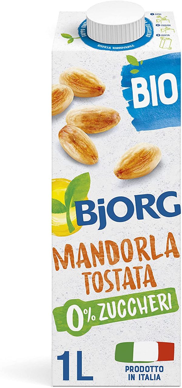 Bjorg Bevanda di Mandorla Tostata Biologica (1L) 0% Zuccheri - 1000 ml - immagine 3