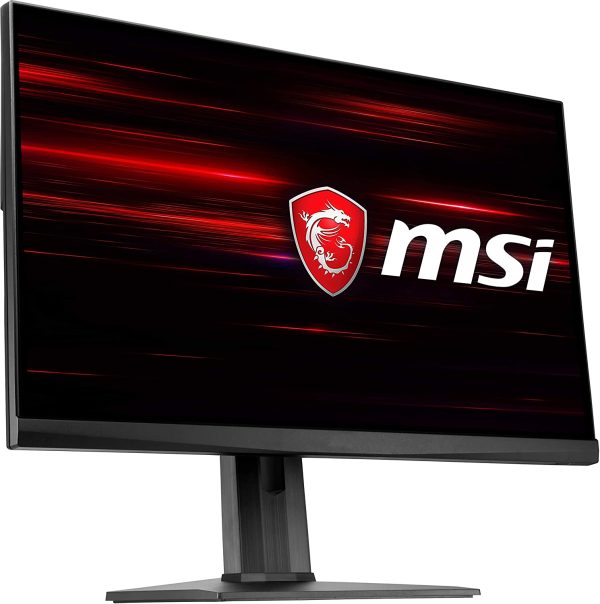 Optix MAG251RX Monitor Gaming Esport 24.5", Display 16:9 FHD (1920x1080), Frequenza 240Hz, Tempo di risposta 1ms, Pannello IPS, AMD FreeSync, Nvidia G-Sync, HDR 400, Nero - immagine 2