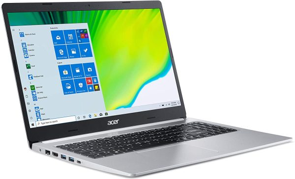 Aspire 5 A515-44-R9CH Pc Portatile, Notebook con Processore AMD Ryzen 7 4700U, Ram 8 GB DDR4, 512 GB PCIe NVMe SSD, Display 15.6" FHD IPS LED LCD, AMD Radeon, Windows 10 Home, Silver - immagine 5