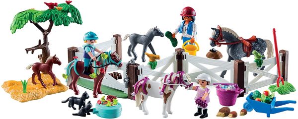 Playmobil- Calendario dell'Avvento Maneggio, dai 4 Anni, 9262 - immagine 2